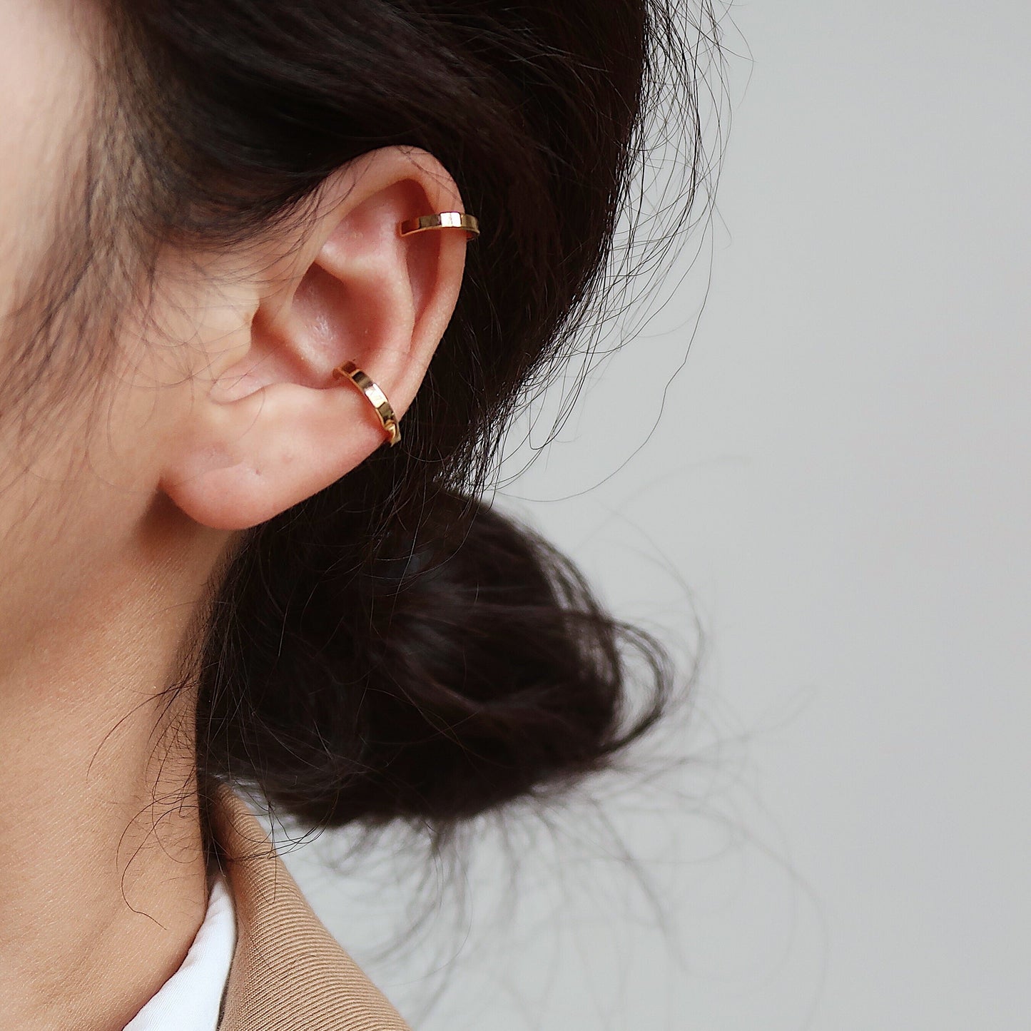 Gold Minimalist Ear Cuffs