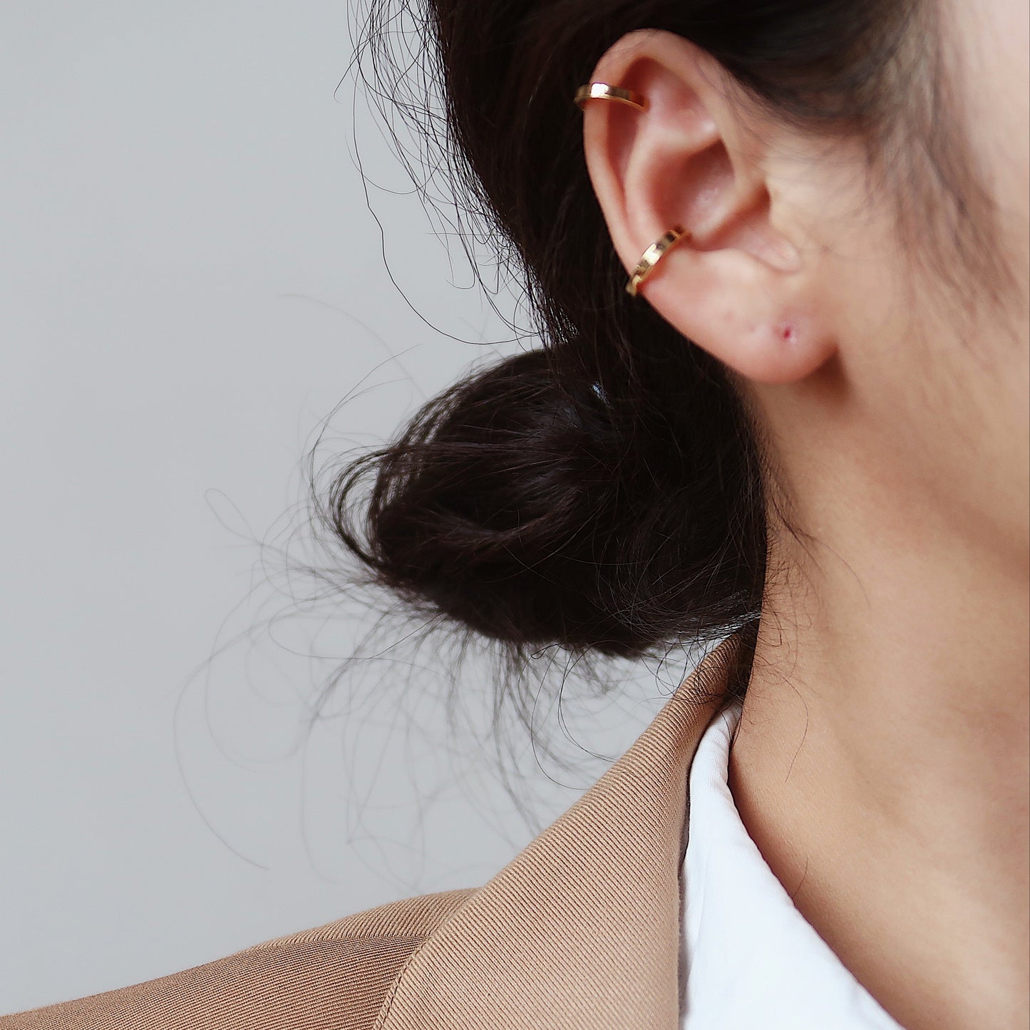 Gold Minimalist Ear Cuffs