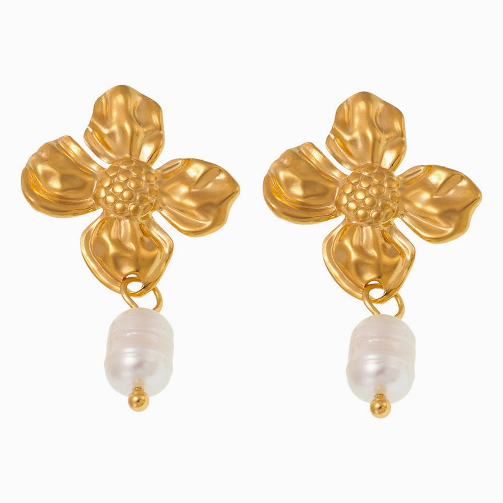 Bloom & Pearl Studs